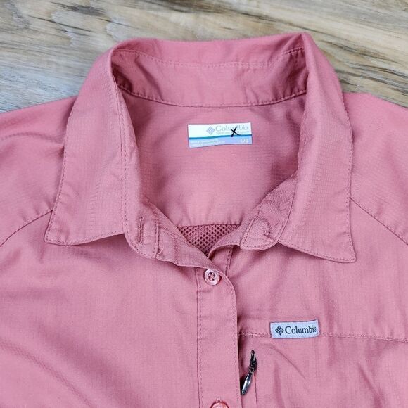 🔹️Columbia Kestrel Trail Lite Adjustable Roll Tab Long Sleeve Top Large - Picture 3 of 12